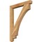 Ekena Millwork Imperial Craftsman Rough Sawn Bracket, Western Red Cedar, 4"W x 36"D x 48"H BKT04X36X48IMP04RWR - alternate 1